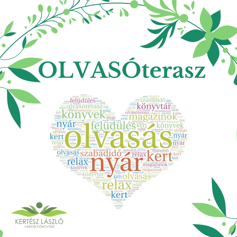 olvasóterasz felirat